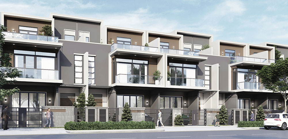 Nhà phố Aqua City 8 x 22.5 m
