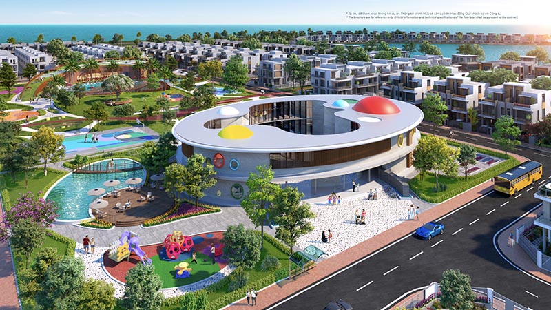 Hệ thống trường học liên cấp Quốc tế tại Aqua City